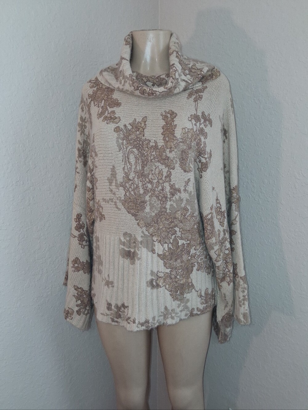 CALVIN KLEIN JEANS GORGEOUS SWEATER TOP SZ LG